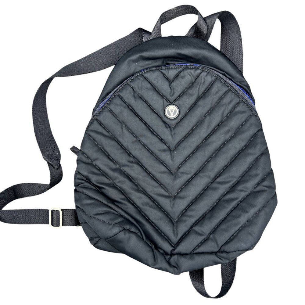 Ivivva by Lululemon Black Bringing it Quilted Backpack